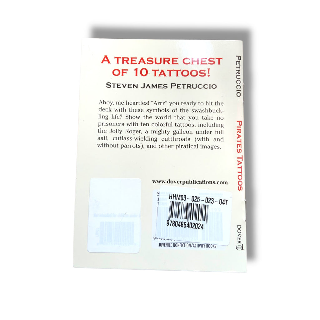 Tijdelijke Piraten Tattoos - nontoxic