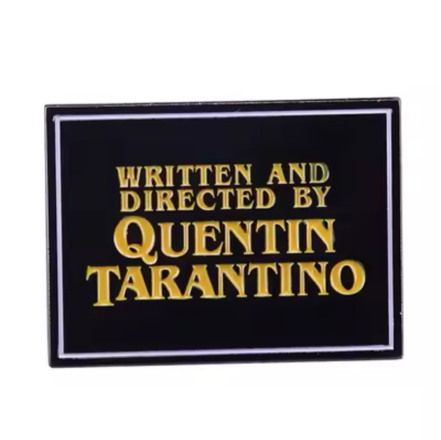 Quentin Tarantino Mirror Pin