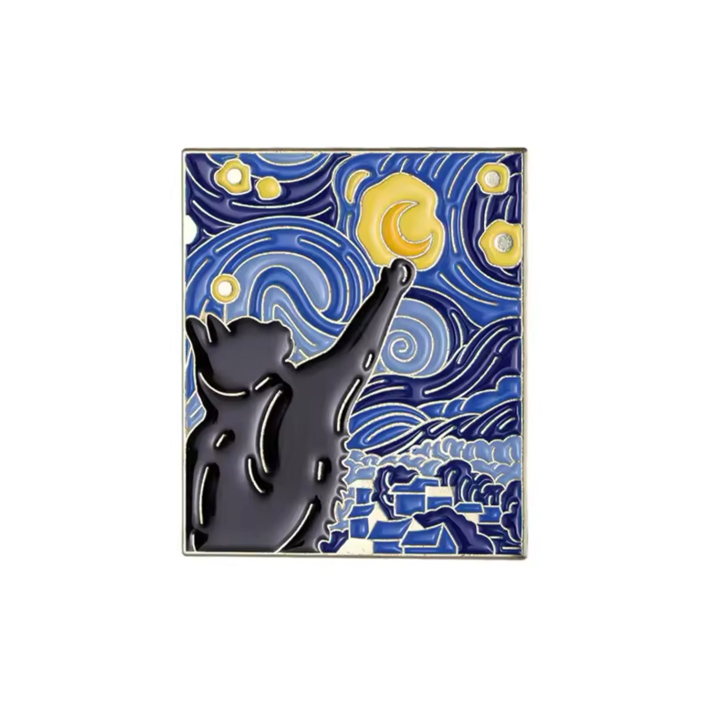 Vincent van Gogh - Cat Pin