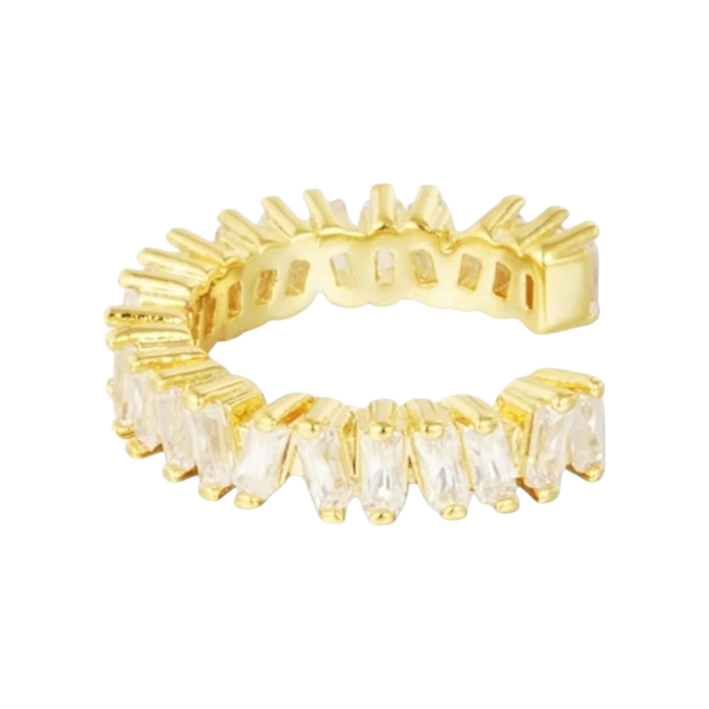 Ear cuff Goud met steentjes