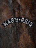 Back Patch - "Man's Ruin" - Arch Banner - Large