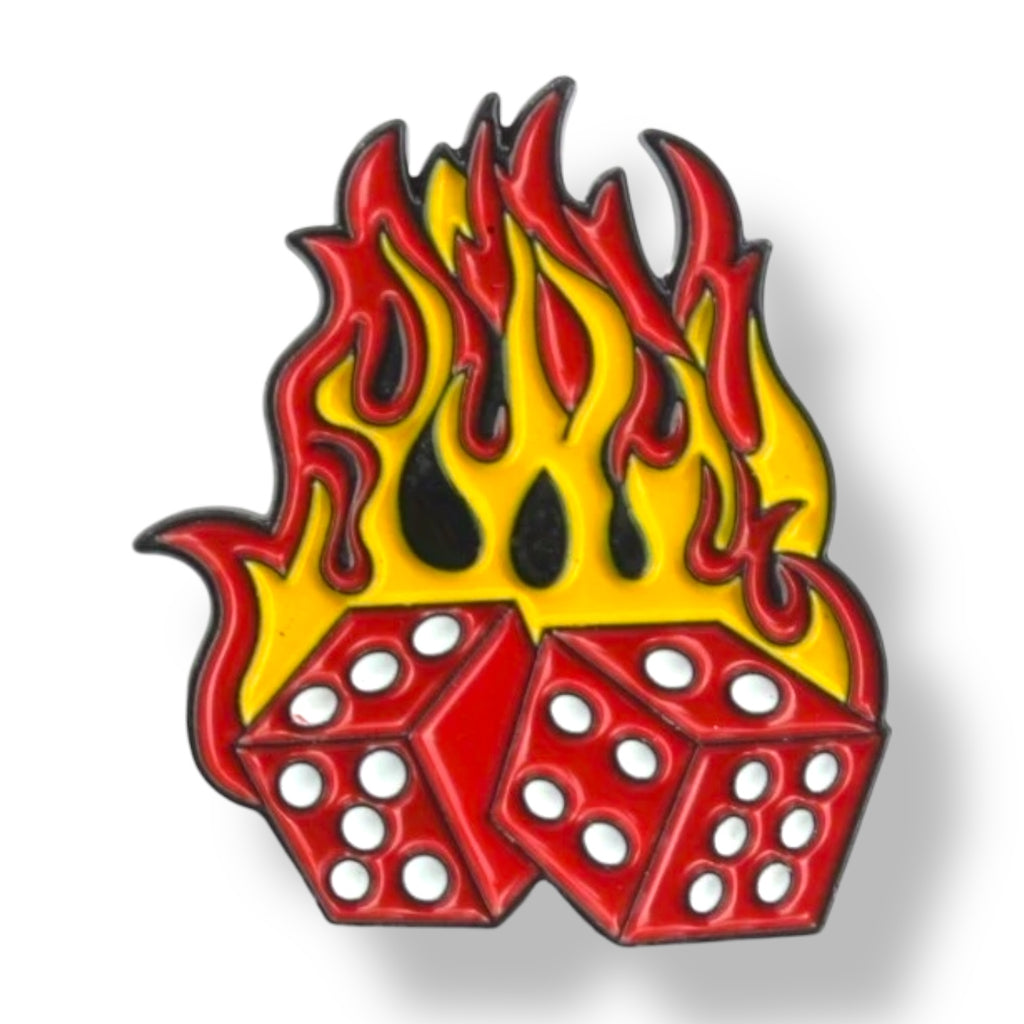 Fire Dice Pin