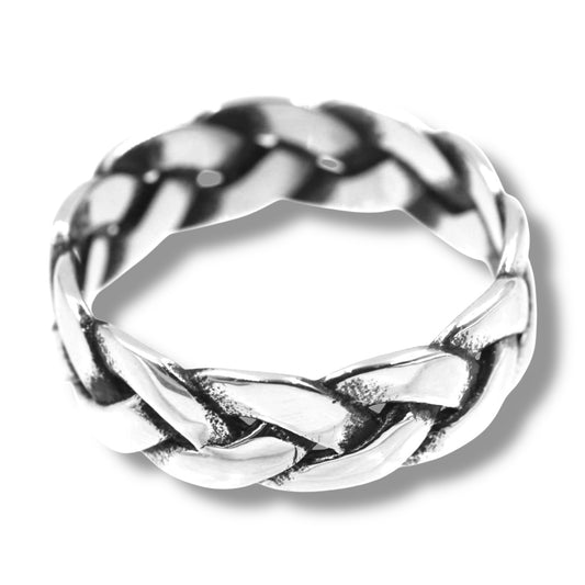French Braid Ring-A-507