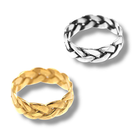 French Braid Ring-A-507