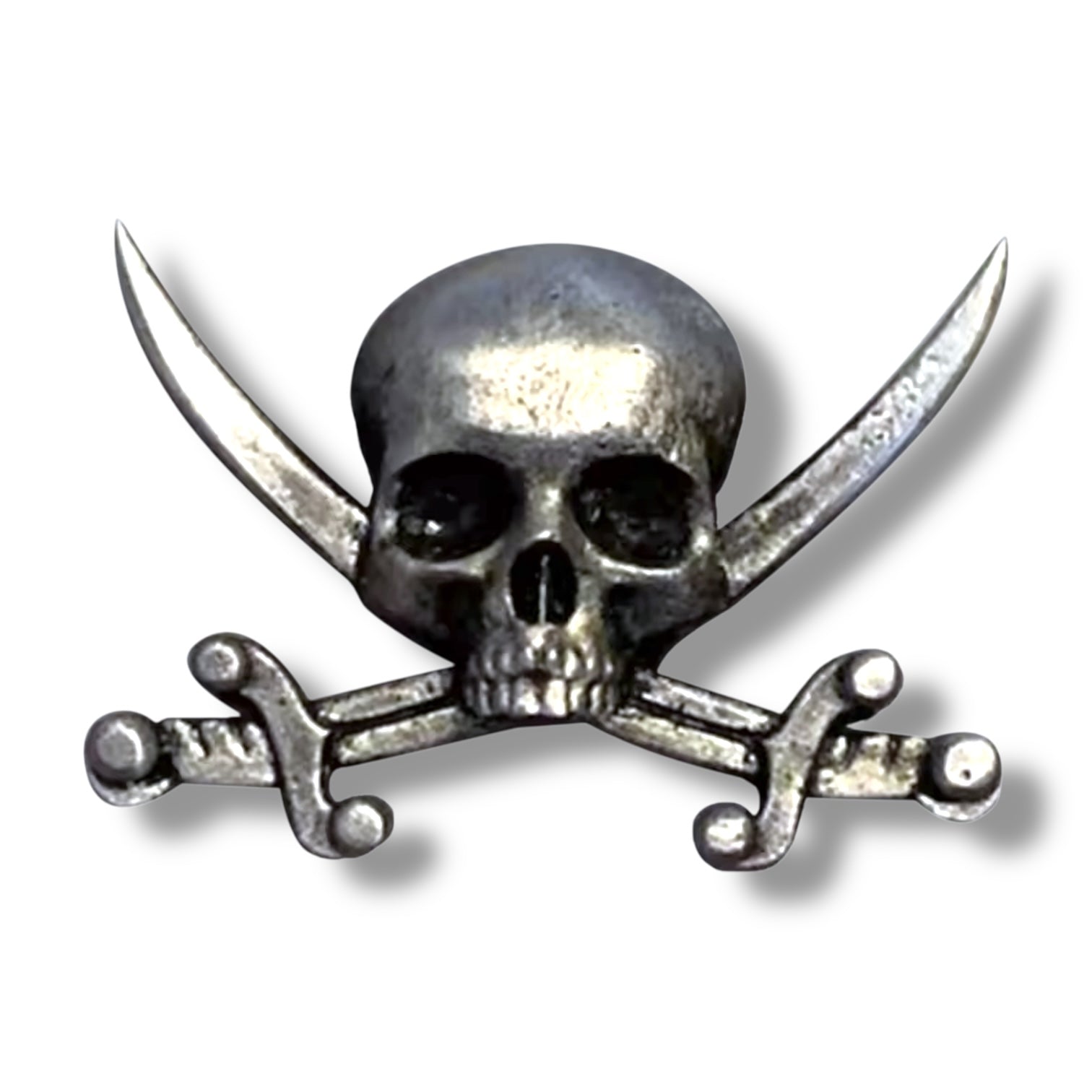 Pirate Skull Crossbones Pin