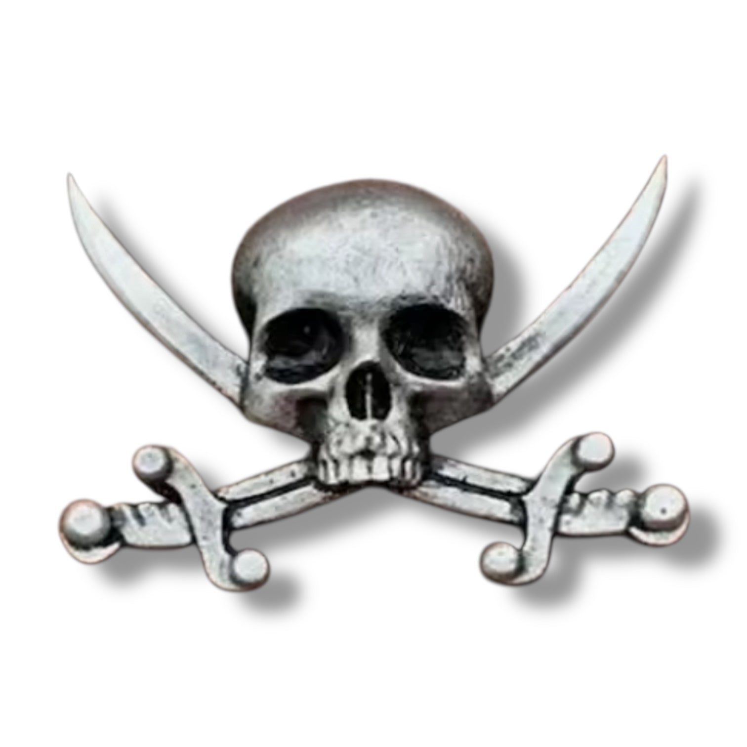 Pirate Skull Crossbones Pin