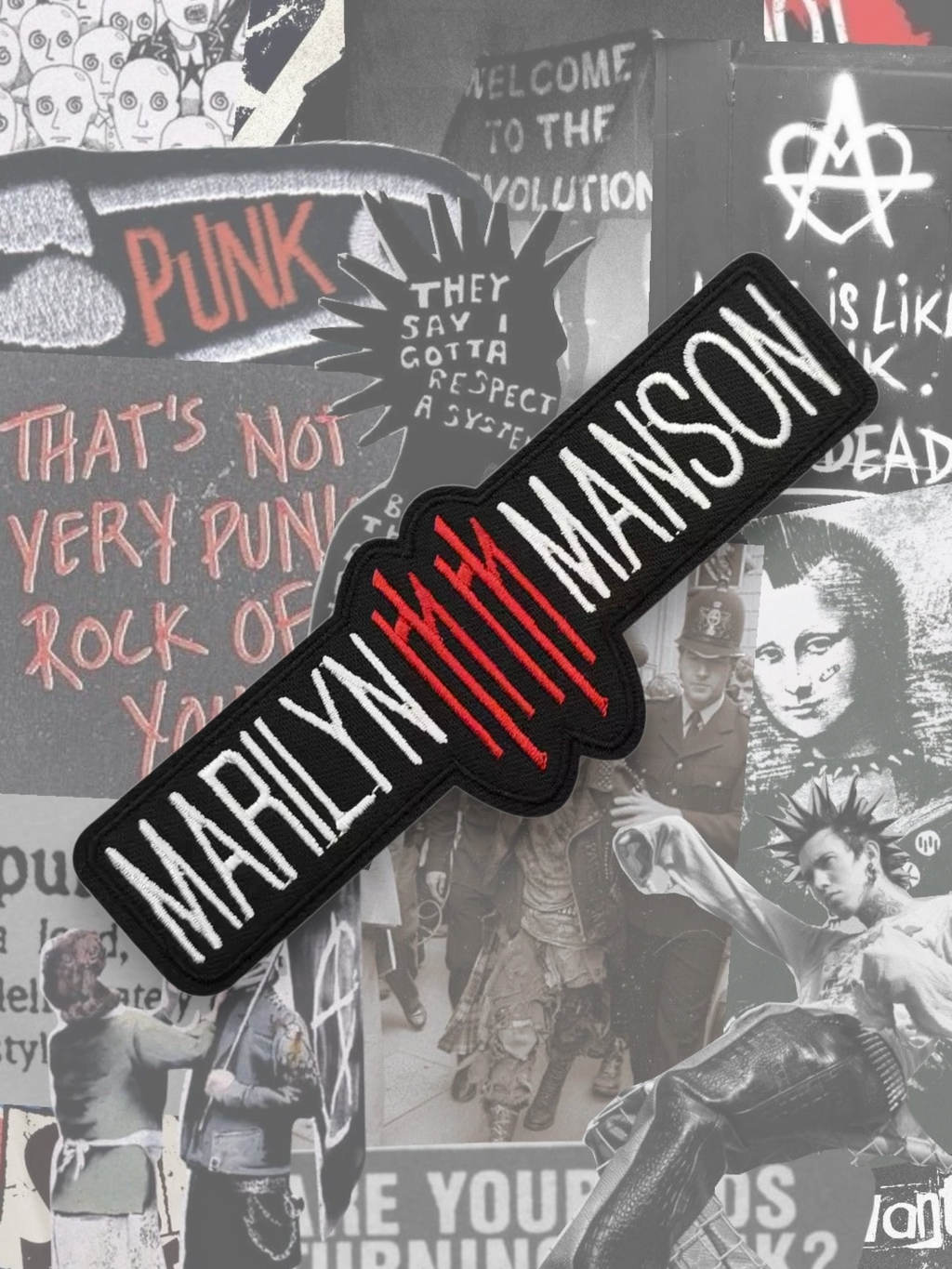 Marilyn Manson Patch