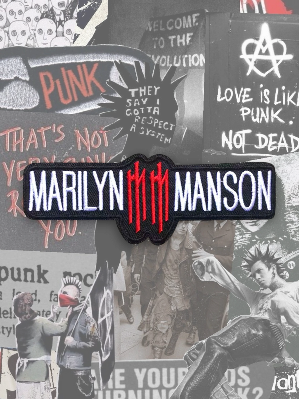 Marilyn Manson Patch
