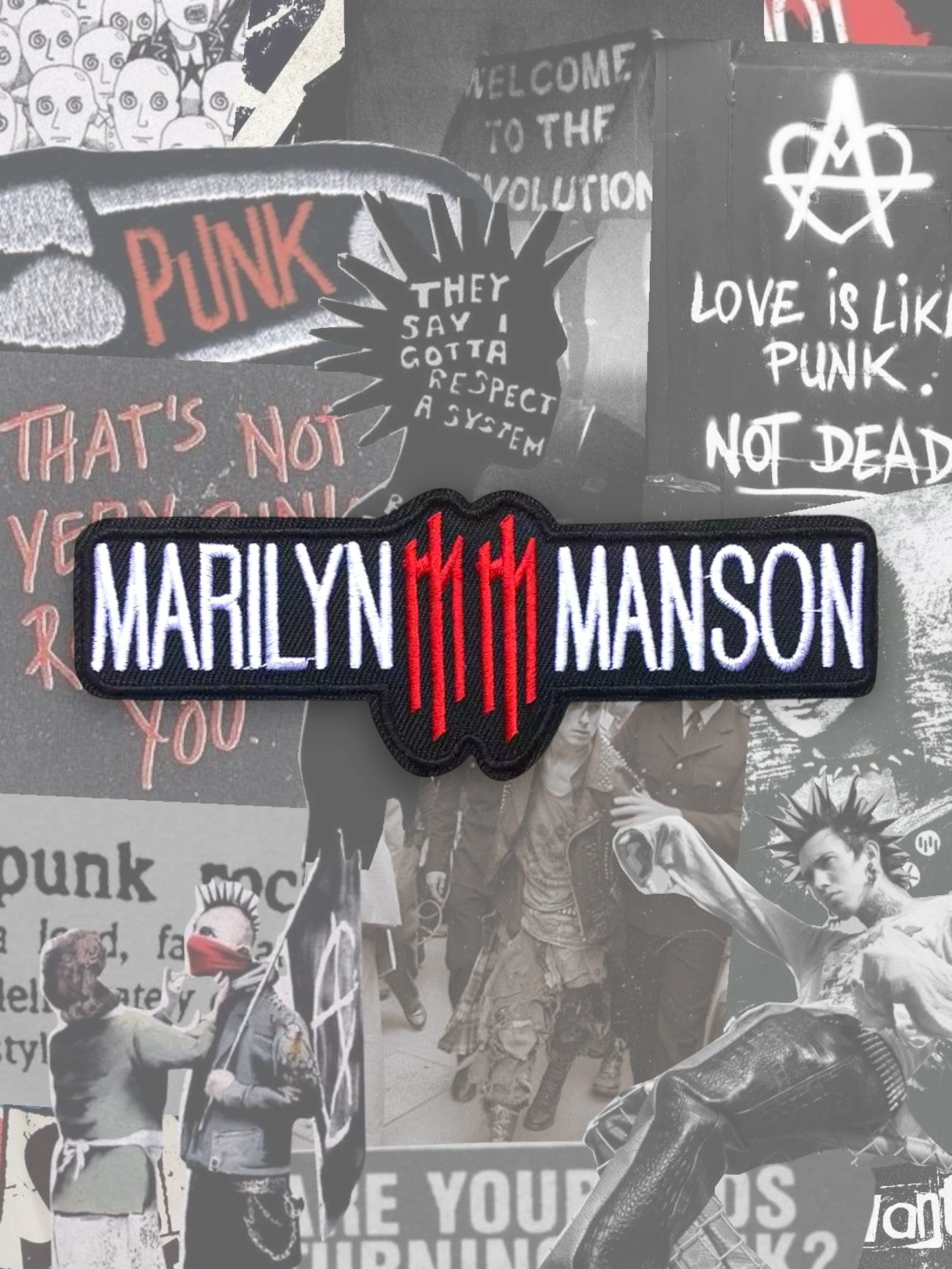 Marilyn Manson Patch