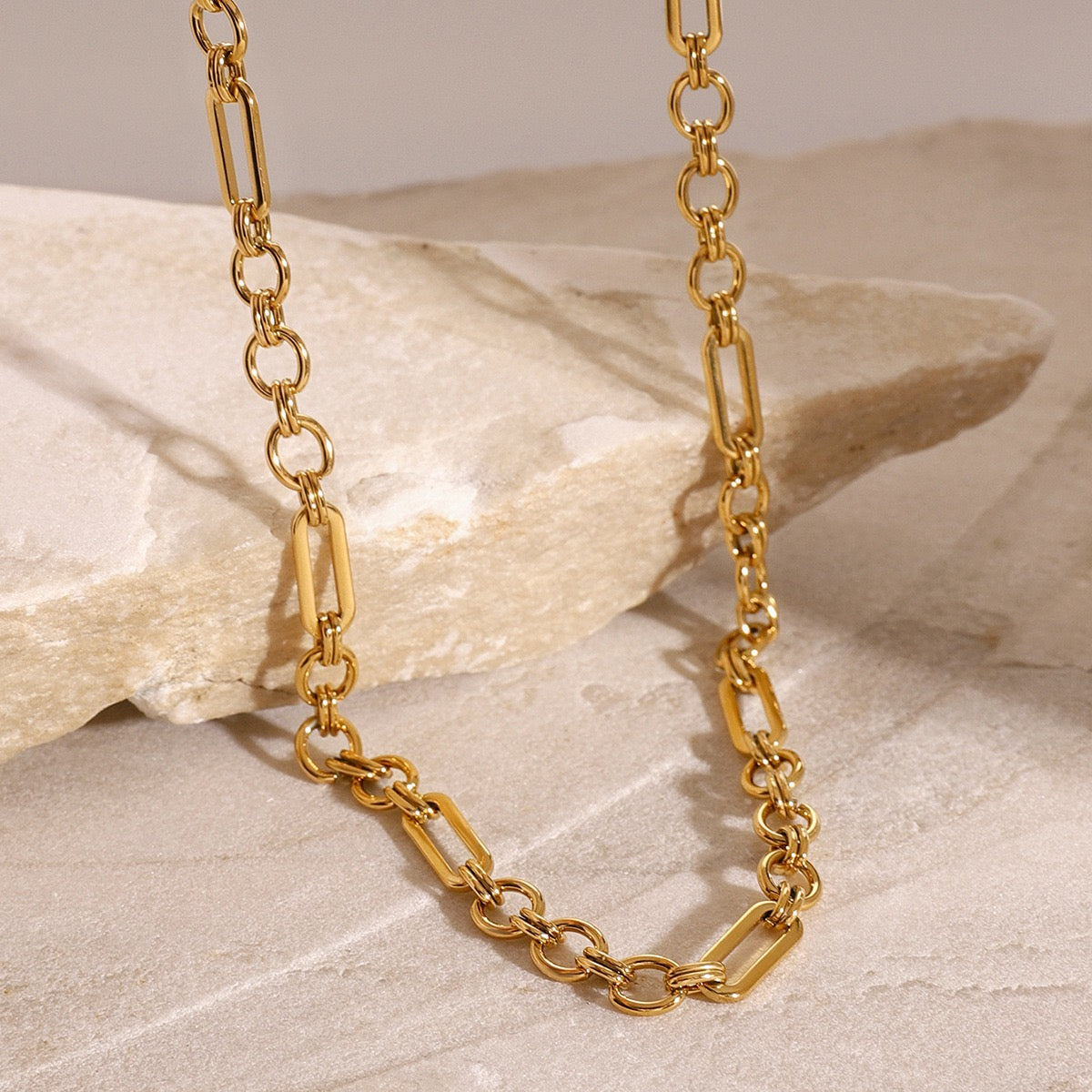 Gouden Ketting met design