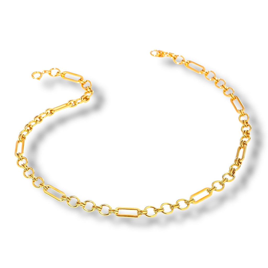 Gouden Ketting met design