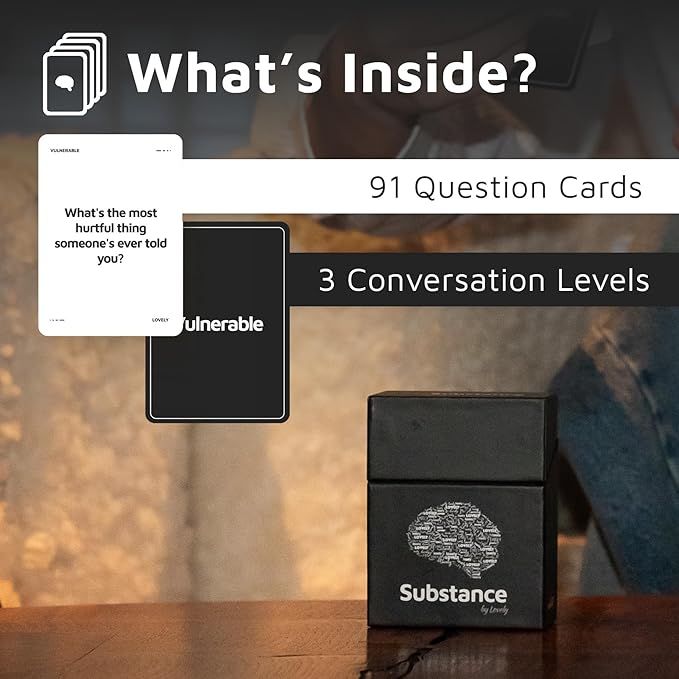 Substance kaart spel - skip the small talk - vraag kaarten voor een diepere connectie