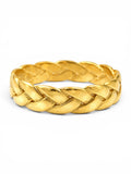 Gouden Gevlochten Ring