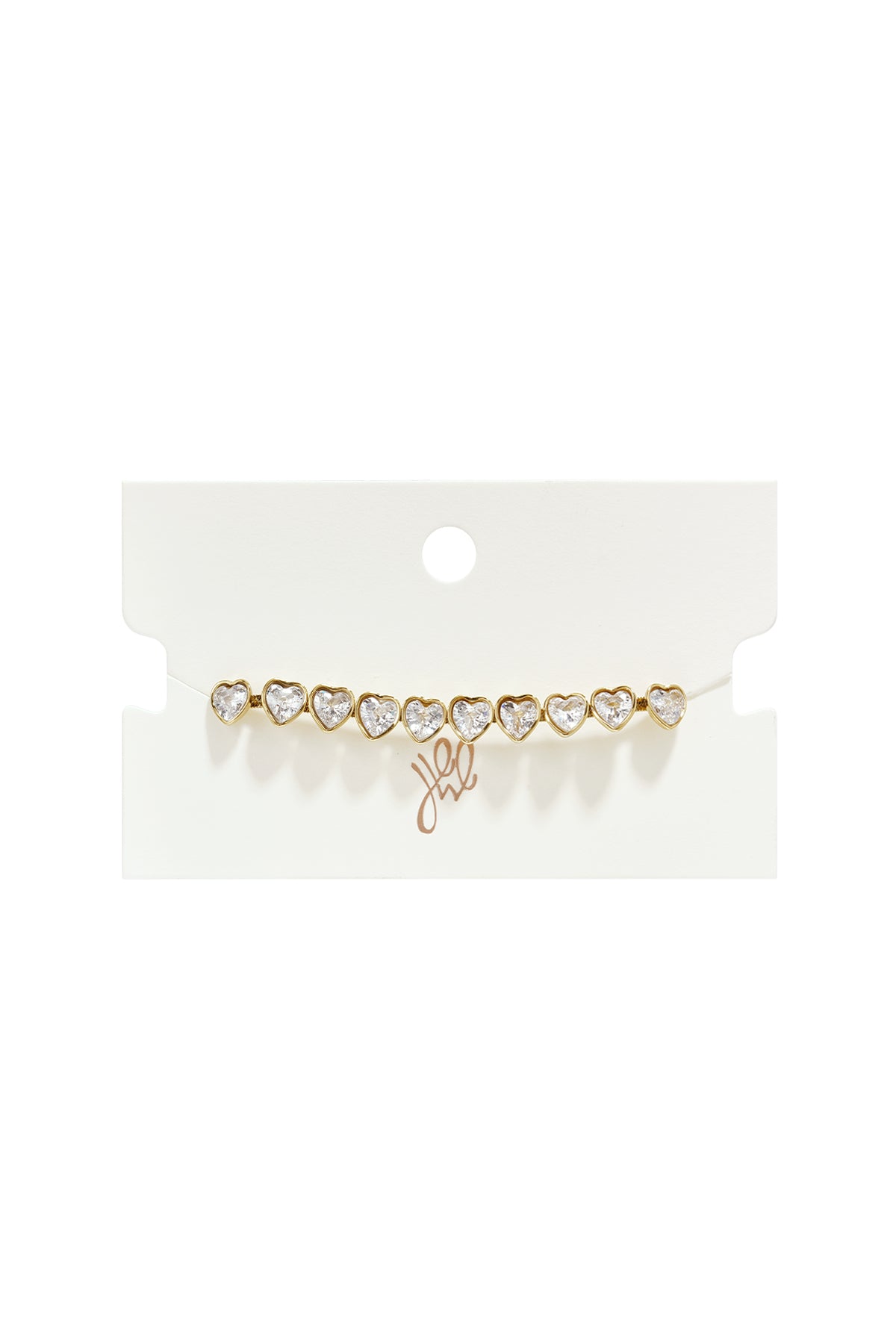 Roestvrijstalen schakelarmbanden met hartje, eenvoudige dagelijkse serie, dames sieraden