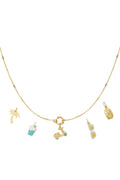 Elegant 14K Gold Plated Pendant Necklace for Women