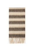 Wintersjaals met strepen, casual, polyester, dagelijkse accessoires