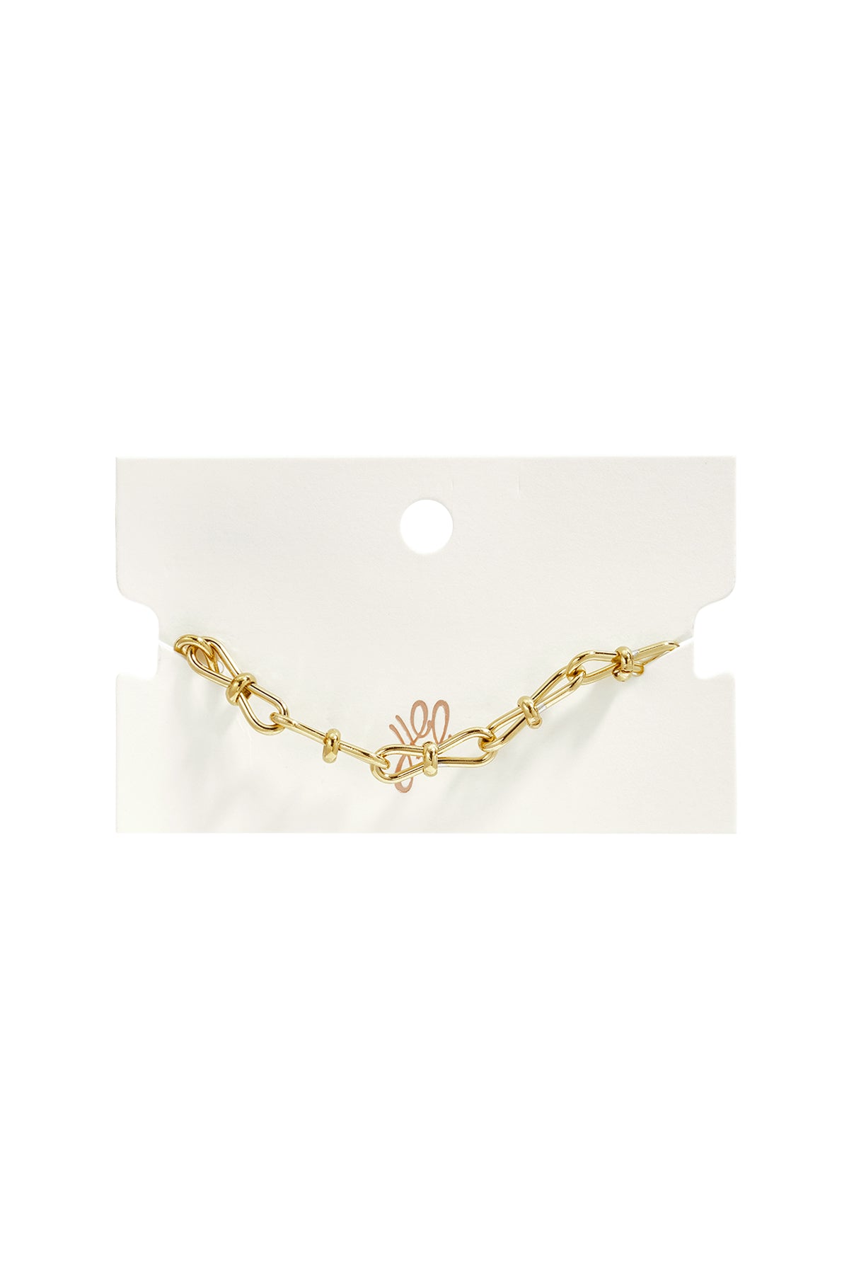 Roestvrijstalen schakelarmbanden, eenvoudige schakelarmbanden uit de 'Everyday Simple'-serie voor dames.