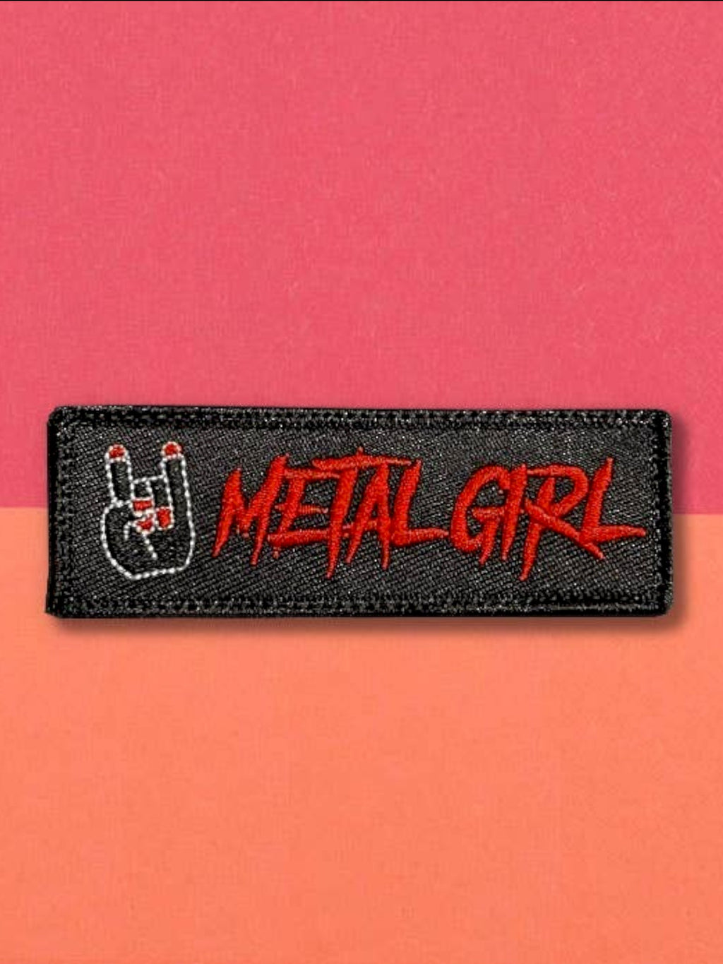 Parche “Chica Metal”