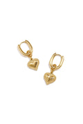 Elegant Heart-Shaped Drop Earrings for Women