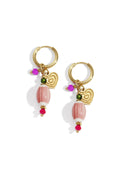 Elegant Gold Heart Drop Earrings for Women