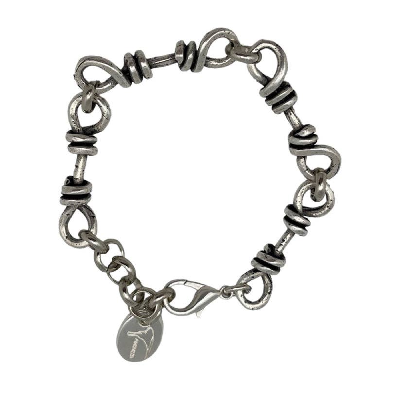 Pulsera de plata “Alambra”