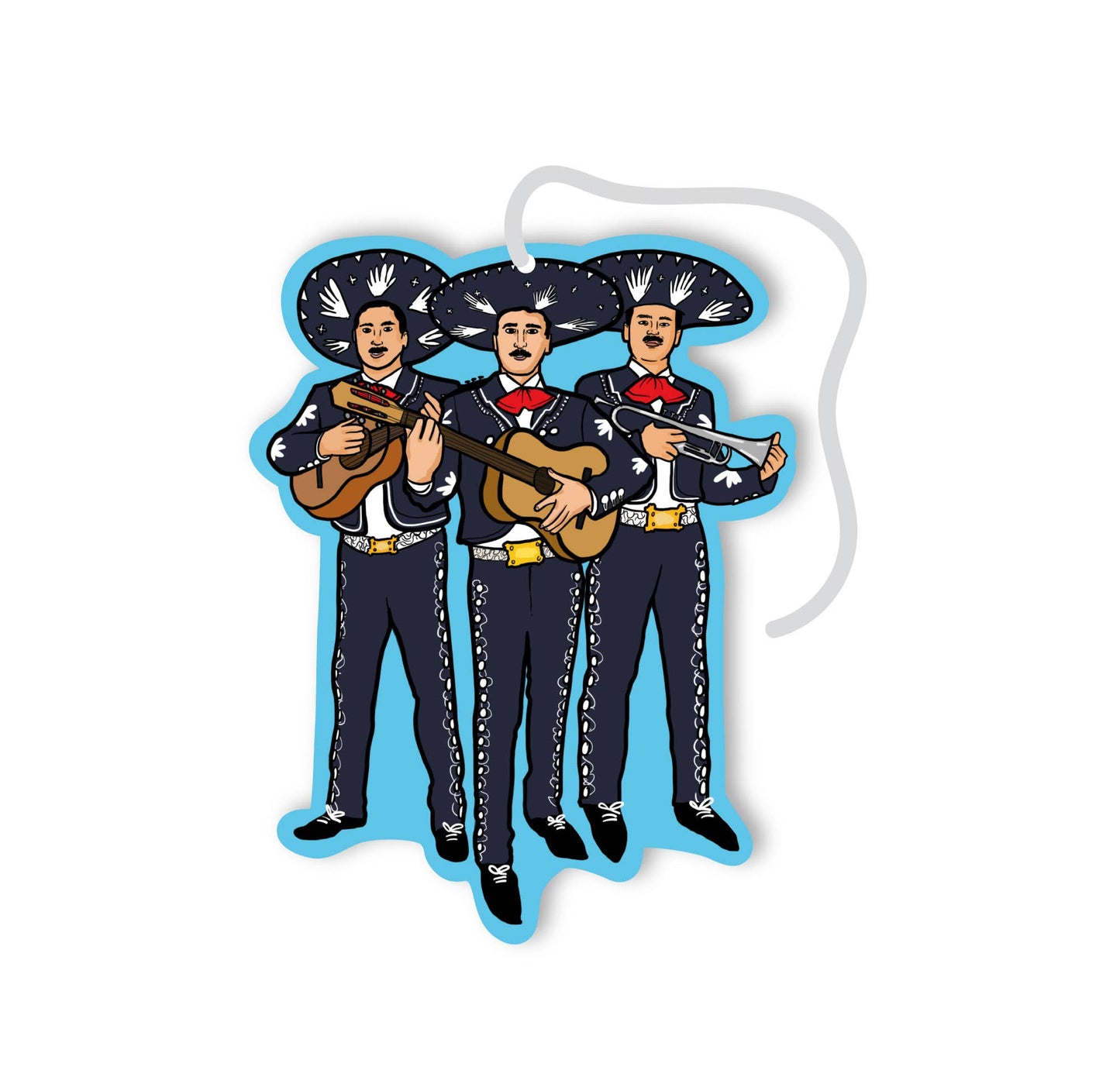 Colgante de fragancia de banda de mariachi