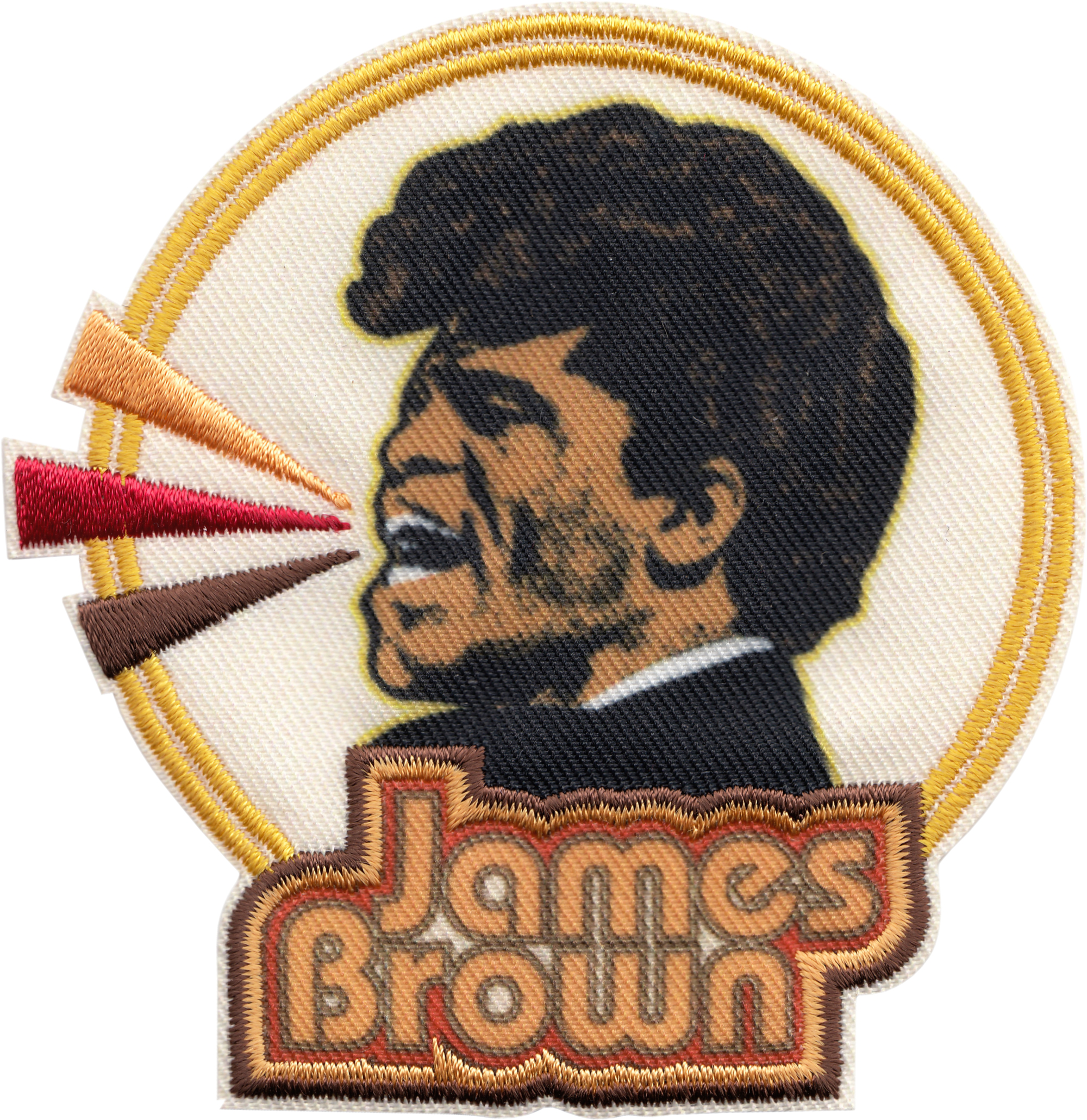 Vintage James Brown Patch