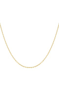 Elegant Gold Color Stainless Steel Chain Necklace