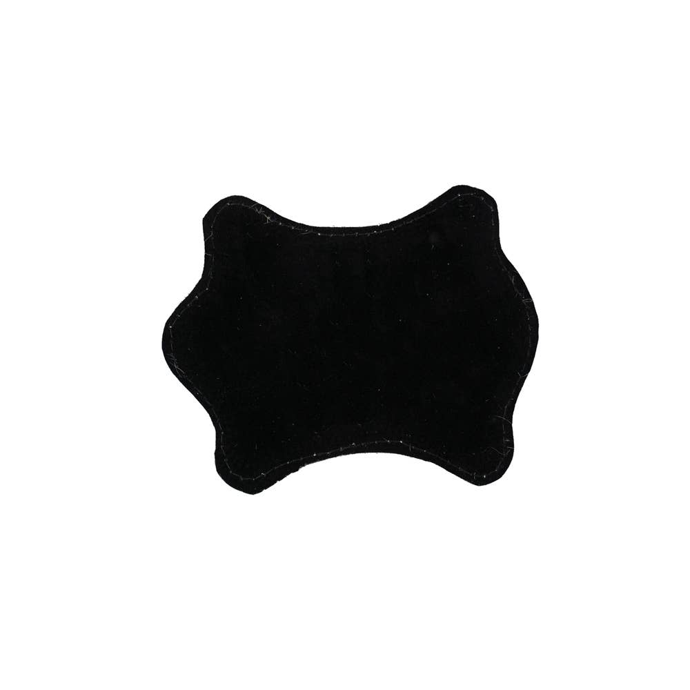 Posavasos de leopardo de piel de vaca