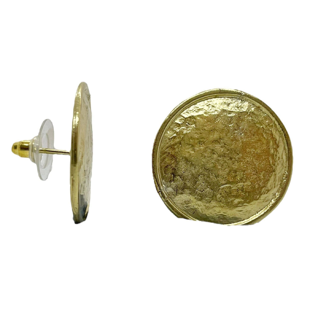 Moon gold earring “Gloria Mago”