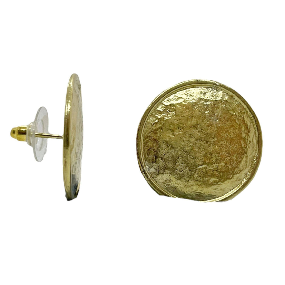 Moon gold earring “Gloria Mago”