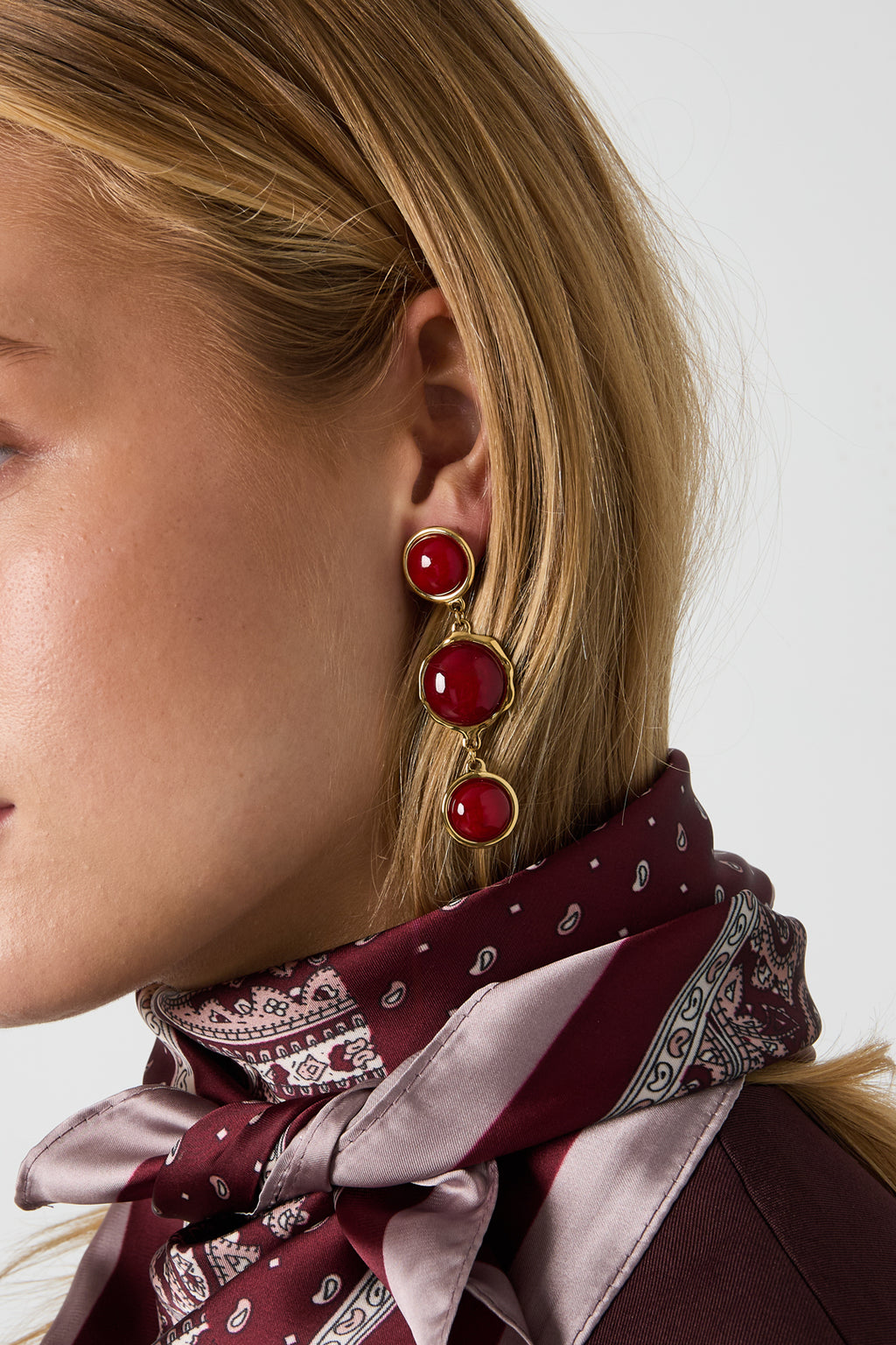 Hangende oorbellen van roestvrij staal, elegant, perfect voor feestjes en bijeenkomsten, luxe serie damessieraden